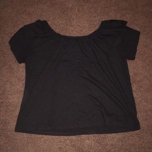 off the shoulder shirt. only wore once.